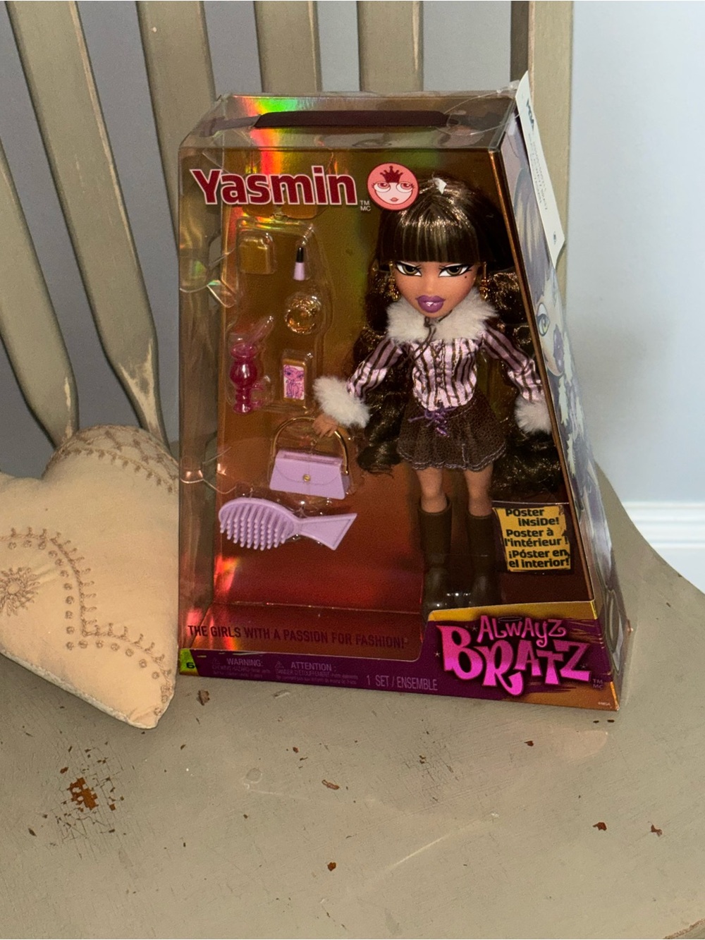 Always Bratz Yasmin Fashion Doll Costume Set - Pink & Black